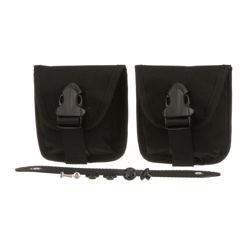 SCUBAPRO_S-TEK_TRIM-WEIGHT-POCKETS.jpg TRIM WEIGHT POCKET KIT FOR WEBBING STRAP MOUNT - Image 1