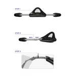 Adjustable Scuba Fin Spring Strap - Image 2