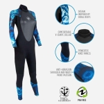 HydroFlex 3mm Coral Guardian Dive Wetsuit Men - Image 3